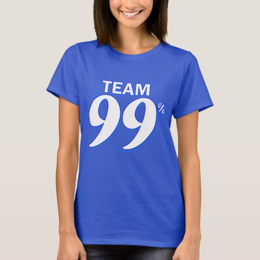 Team 99% t-shirt (Voorkant)