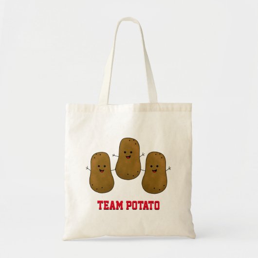 Team Aardappel Tote Bag (Voorkant)
