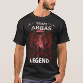 Team ABBAS - een eindeloze LEGEND T-shirt (Voorkant)