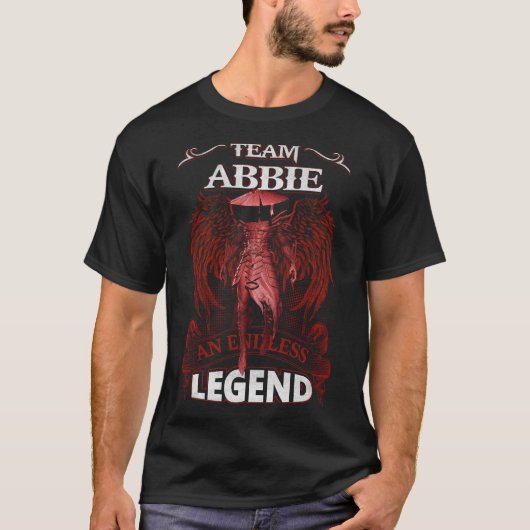 Team ABBIE - Een Eindeloze LEGENDE T-shirt (Voorkant)