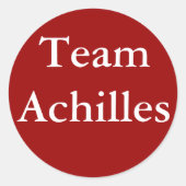 Team Achilles sticker (Voorkant)