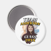 Team [Achternaam] Afstudeerfoto Klas van 20XX Magneet (Voorkant / Achterkant)