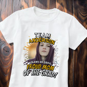 Team [Achternaam] Trots op de Afgestudeerde Moeder T-shirt