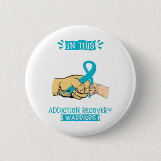 Team Addication Recovery Warrior Ronde Button 5,7 Cm