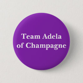 Team Adela van Champagne Ronde Button 5,7 Cm