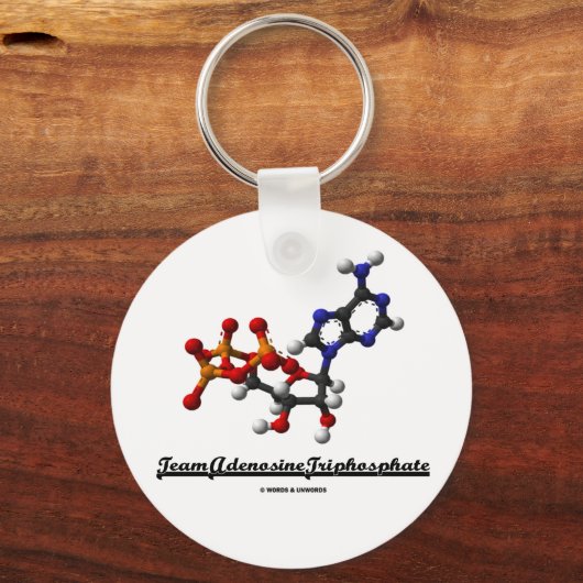 Team Adenosine Trifosfaat (ATP) Sleutelhanger (Voorkant)