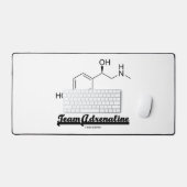 Team Adrenaline Chemical Molecule Humor Bureaumat (Keyboard & Muis)