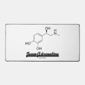 Team Adrenaline Chemical Molecule Humor Bureaumat (Voorkant)