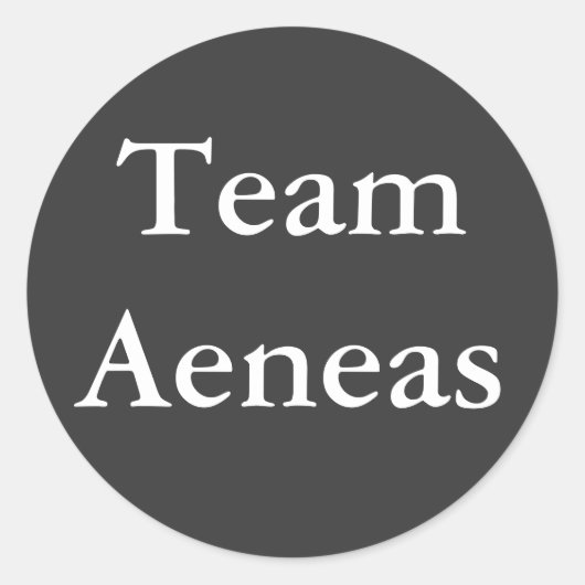 Team Aeneas Sticker (Voorkant)