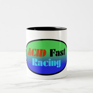 Team AFR MegaTeacup met zwarte binnenkant Tweekleurige Koffiemok