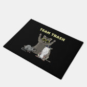 Team Afval Opossum Wasbeer Rat, Grappige Dieren Af Deurmat (Schuin)
