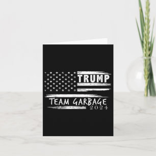 Team Afval voor Trump 2024 Afval voor Trump Stem Kaart