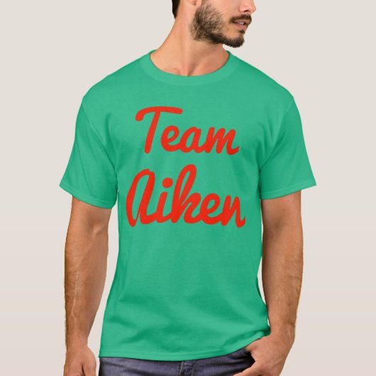 Team Aiken T-shirt (Voorkant)