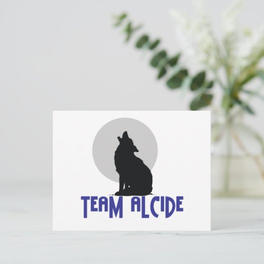Team Alcide Briefkaart (Staand voorkant)