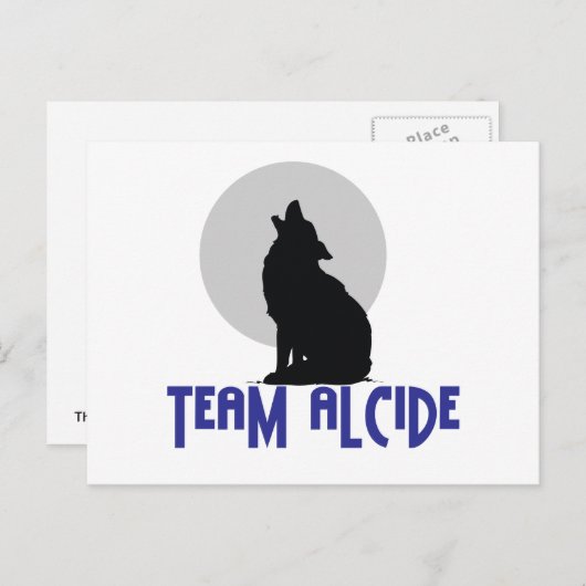 Team Alcide Briefkaart (Voorkant / Achterkant)