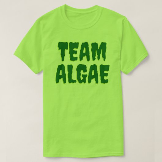 Team Algae Green T-shirt (Design voorkant)