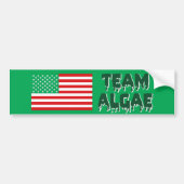 Team Algae Reflecting Pool Grappige Anti-Trump sti Bumpersticker (Voorkant)