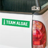 Team Algae Reflecting Pool Grappige Anti-Trump sti Bumpersticker (Op Truck)