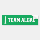 Team Algae Reflecting Pool Grappige Anti-Trump sti Bumpersticker (Voorkant)