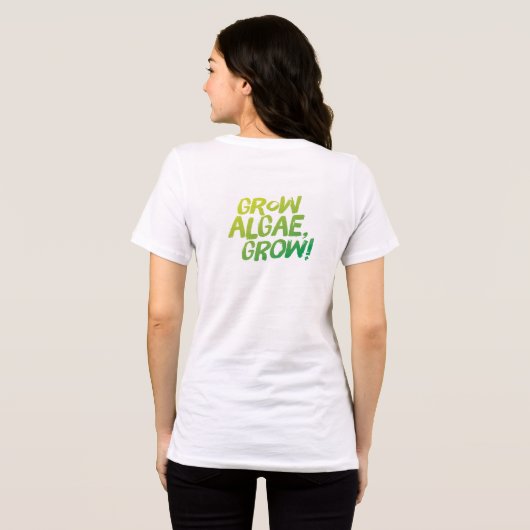 Team Algae T-shirt (Achterkant volledig)
