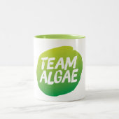 Team Algae Tweekleurige koffiemok (Center)