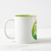 Team Algae Tweekleurige koffiemok (Links)