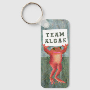 Team Algen kikker Sleutelhanger