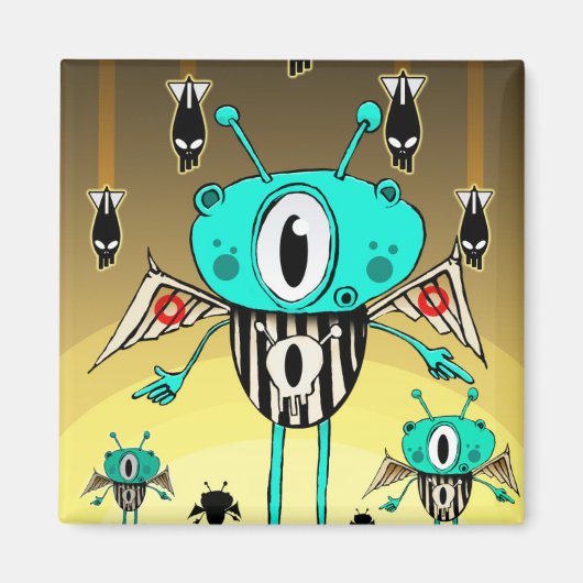 Team alien 2012 magneet (Voorkant)