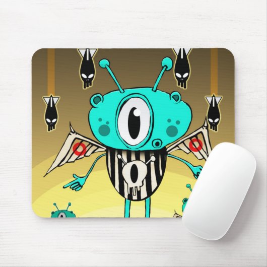 Team alien 2012 muismat (Met muis)