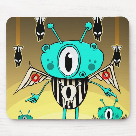 Team alien 2012 muismat (Voorkant)