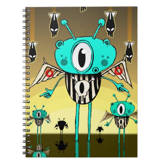 Team alien 2012 notitieboek (Voorkant)