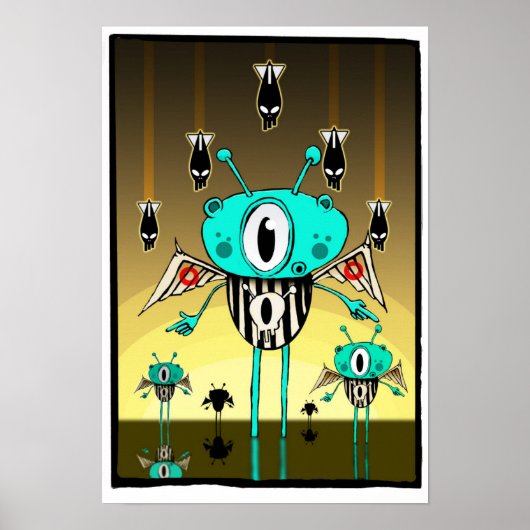 Team alien 2012 poster (Voorkant)