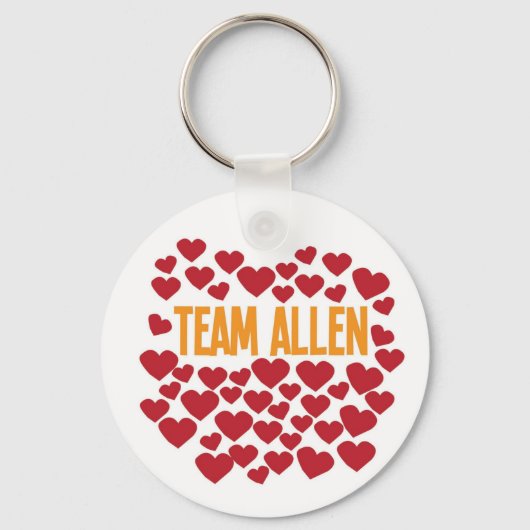 Team Allen Sleutelhanger (Voorkant)