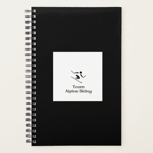 Team Alpine Skiën Planner (Voorkant)