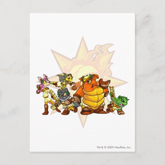 Team Altador Group Briefkaart (Voorkant)