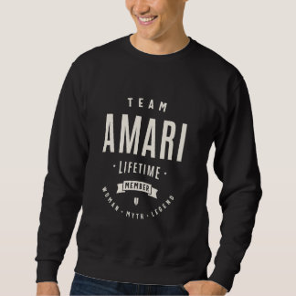 Team Amari Levenslang Lid Grappige Naam Amari Trui