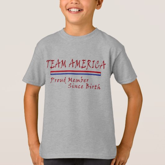 Team America 3 Kinder Shirt (Voorkant)