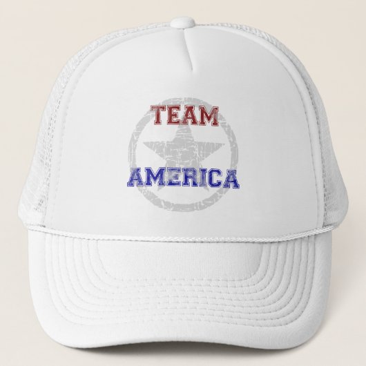 Team Amerika Trucker Pet (Voorkant)