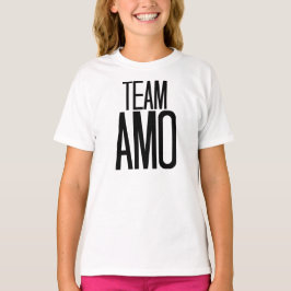 Team Amo T-shirt in wit