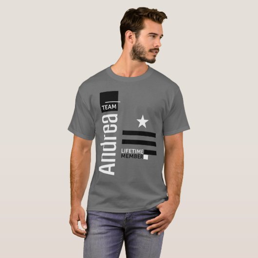 Team Andrea T-shirt (Voorkant volledig)