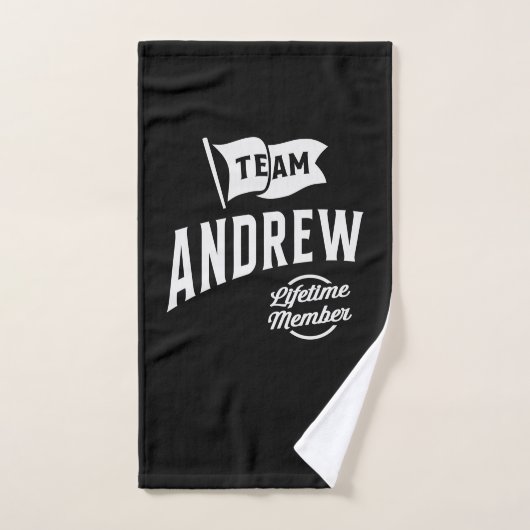 Team Andrew Lifetime Lid Bad Handdoek (Handdoek)
