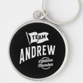 Team Andrew Lifetime Lid Sleutelhanger (Voorkant)
