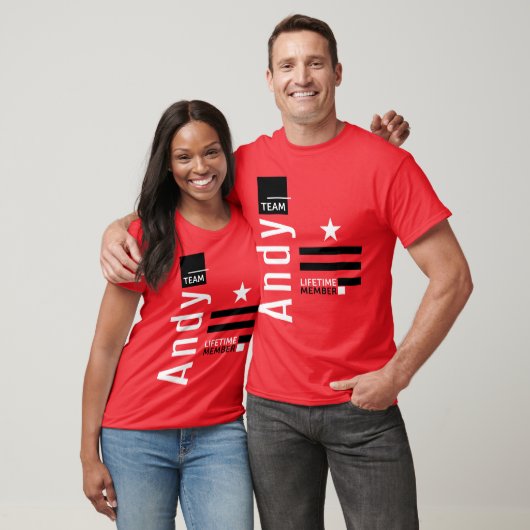 Team Andy T-shirt (Unisex)