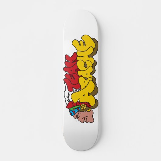 Team Apache introduceert nieuw logo Persoonlijk Skateboard (Voorkant)