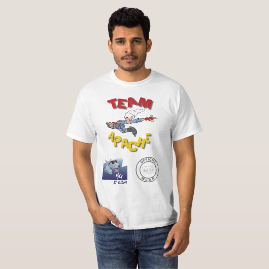 Team Apache T-shirt (Voorkant volledig)
