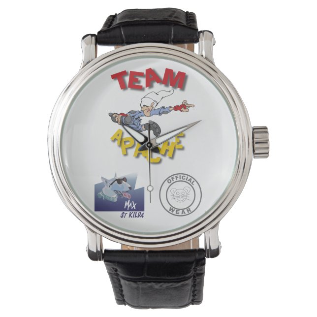 Team Apache Watch Horloge (Voorkant)