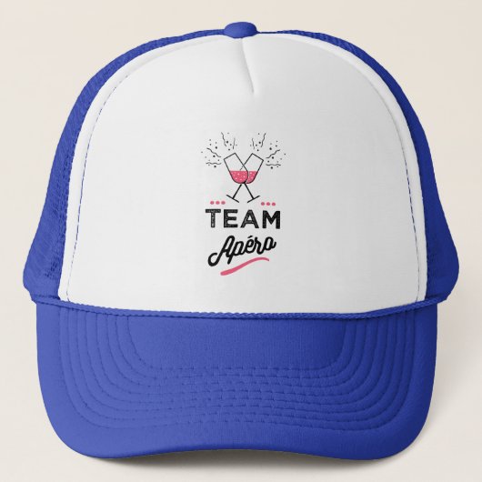 Team apero Femme Trucker Pet (Voorkant)