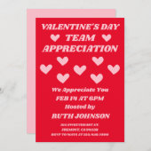 Team Appreciation Valentine Kaart (Voorkant / Achterkant)