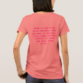 TEAM APRIL OFFICIAL T-SHIRT (Achterkant)