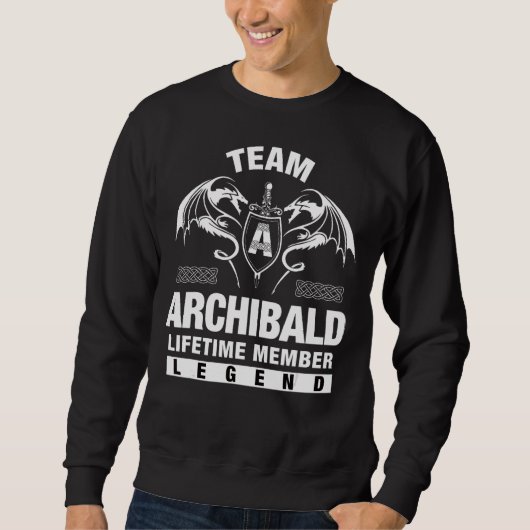Team Archibald Lifetime Lid Trui (Voorkant)